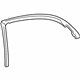GM 25737570 Weatherstrip, Rear Upper Passenger Side