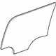GM 84321998 Door Glass, Rear Passenger Side
