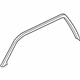 GM 15131621 Upper Weatherstrip, Driver Side