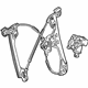 GM 84005653 Window Regulator, Front Driver Side