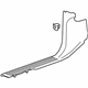 GM 23421485 Front Sill Plate, Black, Passenger Side GM 23421485 Front Sill Plate, Black, Passenger Side