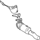GM 12711127 Catalytic Converter, Driver Side