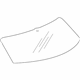GM 42855607 Lift Gate Glass, Rear