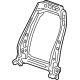 GM 13526519 Seat Back Frame, Front GM 13526519 Seat Back Frame, Front