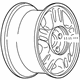 GM 9592264 Wheel, Alloy GM 9592264 Wheel, Alloy