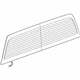 GM 84008420 Back Glass, Rear
