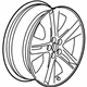 GM 96894731 Wheel, Alloy