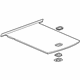GM 39143065 Floor Mat, Black, Rear GM 39143065 Floor Mat, Black, Rear