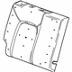 GM 95292083 Seat Back Pad GM 95292083 Seat Back Pad