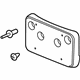 GM 84382498 License Bracket, Front