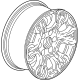 GM 84604778 Spare Wheel