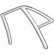 GM 25748363 Vent Glass, Rear Passenger Side