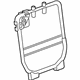 GM 84120324 Seat Back Frame, Rear