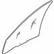 GM 15256605 Door Glass, Front Driver Side