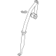 GM 87836927 Lap & Shoulder Belt, Passenger Side
