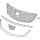 GM 85104593 Upper Grille, Front
