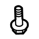 GM 11603239 Tank Strap Bolt