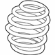 GM 22788524 Coil Spring, Front