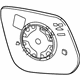 GM 23191160 Mirror Glass, Rear Driver Side GM 23191160 Mirror Glass, Rear Driver Side