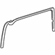 GM 10414175 Window Molding, Beige, Rear Passenger Side GM 10414175 Window Molding, Beige, Rear Passenger Side