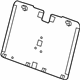 GM 84080044 Seat Back Panel, Rear GM 84080044 Seat Back Panel, Rear