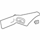 GM 20991669 Lower Trim, Rear Upper Driver Side