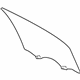 GM 15947875 Door Glass, Front Driver Side