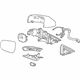 GM 23194145 Mirror Assembly, Rear Driver Side GM 23194145 Mirror Assembly, Rear Driver Side