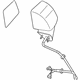 GM 15225052 Mirror Outside, Rear Driver Side
