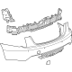 GM 85000845 Bumper Cover, Rear Upper