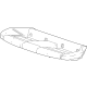 GM 84787582 Seat Cushion Pad, Rear GM 84787582 Seat Cushion Pad, Rear