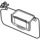 GM 42680570 Sunvisor, Gray, Driver Side GM 42680570 Sunvisor, Gray, Driver Side
