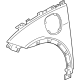 GM 42597814 Fender, Front Driver Side