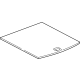 GM 84160124 Floor Cover, Titanium GM 84160124 Floor Cover, Titanium