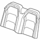 GM 84080028 Seat Back Cover, Black, Rear