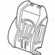 GM 26205751 Seat Back Pad GM 26205751 Seat Back Pad
