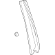 GM 84865077 Applique, Rear Driver Side GM 84865077 Applique, Rear Driver Side