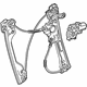 GM 22826511 Window Regulator, Front Driver Side