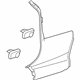 GM 25814137 Kick Panel Trim, Upper Passenger Side