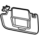 GM 84660808 Sunvisor, Jet Black, Driver Side