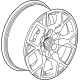 GM 84605417 Wheel, Alloy, Rear