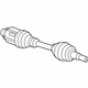 GM 84509593 Axle Shaft, Front Driver Side GM 84509593 Axle Shaft, Front Driver Side
