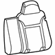 GM 89043378 Seat Back Cover GM 89043378 Seat Back Cover