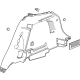 GM 42815933 Lower Quarter Trim, Rear