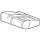 GM 84624627 Cushion Cover, Rear GM 84624627 Cushion Cover, Rear