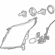 GM 23315408 Headlamp Assembly, Driver Side