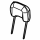 GM 88896649 Headrest Pad, Rear
