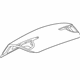 GM 22785104 Trunk Lid, Rear GM 22785104 Trunk Lid, Rear