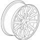 GM 19367016 Wheel, Alloy GM 19367016 Wheel, Alloy