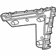 GM 84133961 Bracket, Front Passenger Side